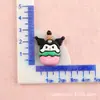 Pegatinas para Horquillas, Materiales de Helado, Accesorios para Refrigerador, Nuevos Juguetes de Comida Sanrio Kuromi, Accesorios de Resina de Pegamento de Crema para Manualidades al por Mayor