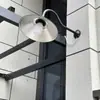 Lámpara de Pasillo Comercial Pantalla para Curva de Carretera Impermeable para Exteriores Lluvia Patio Camino Comunidad Luz LED para Exteriores Pantalla para Lámparas Industriales y de Minería