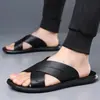 Novedad de Verano, Zapatillas Cómodas para Exterior para Hombre, Suela Suave, Usables, Antideslizantes, Planas Casuales para Playa