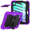 Adequado para iPad mini6 8.3 pulseira de silicone de cor contrastante capa plana mini4/5 suporte PC capa traseira anti-queda