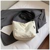 Bolso de Hombro de Gran Capacidad de Moda Estilo Coreano para Mujer 2026 Nuevo Modelo Bolso Cruzado Ligero para el Día a Día Bolso Casual Simple de Tela de Nylon