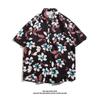 Camisa de manga curta de secagem rápida para homens e mulheres, casal, Tailândia, verão, nova camisa havaiana à beira-mar com meia manga