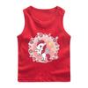 Chaleco Infantil Verano 2022 Nuevo Pony Delgado Camiseta Interior Estampada para Niños y Niñas Camiseta sin Mangas