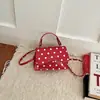 Nueva Colección Otoño/Invierno 2026: Bolso de Mano Mini de Lunares, Estilo Dulce y Fresco, Cierre de Solapa, Bolso Cruzado, Bolso de Mujer de Moda y Único