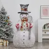 Decoraciones Navideñas, Accesorios para Exhibiciones a Gran Escala, Muñeco de Nieve Luminoso, Papá Noel, Adornos para Árbol de Navidad de Hoteles y Centros Comerciales
