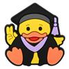Patito Amarillo Lindo de Goma Suave de PVC Hebilla Decorativa Desmontable para Zuecos, Dijes para Zapatos, Accesorios de Bricolaje Transfronterizos en Stock