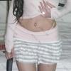 Falda de Pastel de Verano con Estampado de Rayas Dulce y Lindo Estilo Ins Transfronterizo Europeo y Americano Nueva Falda