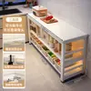 Estante de suelo multicapa para barra de bar, mesa estrecha con estantes, mesa de comedor, mesa divisoria para sala de estar, mesa larga simple de ocio para balcón