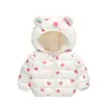 Comercio Exterior Ropa Infantil Otoño e Invierno Nueva Caricatura Chaqueta de Plumón de Algodón Infantil para Niños y Niñas, Abrigo Ligero para Bebé para Niños Mayores