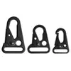 Hebilla Premium de Aleación de Zinc con Forma de Pico de Águila para Ropa y Bolsos, Hebilla de Cuchillo de Pico Plano, Accesorio de Hardware para Llavero de Correa Recubierto de Níquel Negro