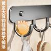Gancho Integrado Detrás de la Puerta, Goma para el Cabello, Almacenamiento de Sombreros, Gancho Adhesivo para Baño sin Taladro, Gancho Adhesivo Fuerte para Ropa