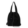 Bolsa grande casual feminina 2025 nova moda veludo cotelê bolsa de ombro grande capacidade bolsa transversal classe viajante