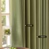 Cortinas Shaoxing, Cortinas Keqiao, Cortinas Curtas de Veludo com Padrão Espinha de Peixe, Cortinas Verdes Matcha para Quarto e Sala de Estar, Cortinas de Estilo Fresco