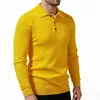 2026 novo suéter de malha casual com gola para homens transfronteiriços, suéter de gola alta canelado da moda para homens