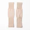 Joelheiras Quentes de Outono e Inverno Mangas para Pernas Design Fashionável Sentido de Moda Roupa de Menina Popular JK Joelheiras Mangas para Pernas Tricô Listra Vertical Meias Amontoadas