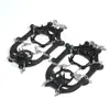 Crampons de silicone transfronteiriços russos para esportes ao ar livre, simples para escalada na neve de inverno e montanhismo, capas antiderrapantes para sapatos