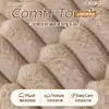 Cojín de sofá de piel de conejo nuevo transfronterizo, engrosado para abrigar en otoño e invierno, una funda de respaldo de sofá de alta gama y versátil