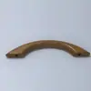 Manija de Madera Maciza de Doble Agujero para Cajón Manija de Champiñón Mueble Armario Puerta de Armario Manija Pequeña Niños Redonda Manija de Haya
