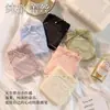 Calcinha de renda sexy e doce com trama vazada, laço, forro de algodão, respirável, confortável, para meninas, estilo triângulo