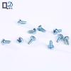 Tornillos de Cabeza de Pan con Recubrimiento de Zinc Azul, Tornillos de Bloqueo Automático con Rosca Triangular, Tornillos Autorroscantes Endurecidos de Cabeza Phillips para Gabinetes M3M4M5