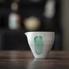 Liquidación gres hecho a mano polvo plomo taza de té taza justa tetera liquidación bienestar retro juego de té kung fu