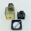 Conector de Caja de Conexiones para Válvula Solenoide de Pulso Hidráulico Din43650A Conector Transparente Luz LED 2+1Tierra 3+1Tierra