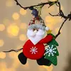 Enfeites de Tecido de Natal, Bonecos Pequenos de Natal, Pequenos Enfeites para Pendurar, Enfeites para Árvore de Natal, Itens Decorativos, Coleção de Pequenos Enfeites para Presentes