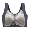 Popular Sujetador de Encaje Ajustable Tallas Grandes para Mujeres 100kg Gordito mm Sin Aros Push-Up Anti-Caída Espalda Bonita Sujetador Delgado
