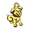 20 Mezcla de Aleación Vintage Dibujos Animados de Animales Perro Tazón Hueso Colgantes Pulsera Collar DIY Accesorios de Joyería Dijes