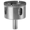 Broca abridora de agujeros de vidrio grano de acero dorado azulejo cerámica mármol escariador 6 mm cuentas herramienta de rectificado redondeado