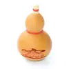 Colgante de Calabaza Natural Abierta Chisme Suerte Li Bai Borracho Adornos de Calabaza Natural Artesanía Calabaza de Vino