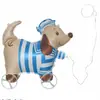 Celebridad de Internet Caricatura de Pie con Ruedas, Juguete Animal de Globo Caminante, Decoración de Cumpleaños para Niños Puesto de Evento Regalo