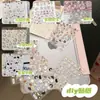 Pegatinas de Arte para Uñas con Relieve de Oso Ins Estilo Coreano Gatito Lindo Oveja Perezosa Decoración DIY para Tableta Teléfono Ccd Guka