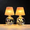 Luminária de Mesa para Quarto com Bola de Cristal Esculpida 3D Luminous Glass Lâmpada de Atmosfera Decoração de Mesa Prática Artesanato