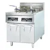 Freidora Eléctrica Vertical con Doble Cilindro, Doble Pantalla, Cuatro Pantallas, Freidora de Cocina Occidental, Papas Fritas, Hamburguesa, Freidora KFC, Freidora Eléctrica