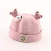 Gorros para Bebé para Otoño e Invierno, Estilo Súper Lindo de Osito, Gorras para Niños Pequeños, Gorros de Algodón Puro para Bebés para Primavera y Otoño, Gorros Pequeños para Bebés