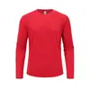 Camiseta deportiva de manga larga de secado rápido para hombre para otoño e invierno, absorbe la humedad y se seca rápidamente, adecuada para correr al aire libre y deportes