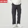 Fabricante de comercio exterior de Amazon, pantalones cargo de primavera con múltiples bolsillos para hombre, corte holgado, talla grande, pantalones largos casuales, ropa de hombre de alta calidad