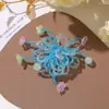Atmósfera Original de Principios de Primavera Flor de Cuentas de Arroz Hada Racimo de Flores Accesorios de Clip Lateral Pin de Zapato Pendientes Estilo Fresco DIY