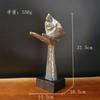 [envío de liquidación] venta especial adornos de escritorio para el hogar gato de la suerte astronauta porche artesanías de resina