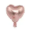Venta Caliente Transfronteriza Globo de Estrella de Cinco Puntas Corazón de 10 pulgadas Boda Fiesta de Cumpleaños Globo de Película de Aluminio Globo de Estrella