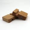 Soporte de madera para teléfono móvil madera maciza perezoso base de madera estante de exhibición de escritorio base para postales logotipo