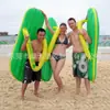 Producción de Fábrica de Chanclas Inflables Filas Flotantes, Filas Flotantes Cuadradas Inflables, Productos Inflables para Agua Personalización