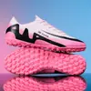 Chuteiras de futebol infantis adolescentes meninos e meninas estudantes unhas quebradas adultos unhas compridas competição esportiva tênis de treino