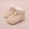 Calcetines de Piso para Bebé al por Mayor Trampolín Interior Cubrezapatos Antideslizantes para Niños Educación Temprana Caminar Otoño e Invierno Zapatos de Piso con Felpa Plus