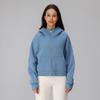 Nueva Chaqueta con Capucha y Cremallera de Terciopelo Ropa de Fitness para Mujer Corte Holgado Casual Yoga Deportes Uso Diario Top Versátil