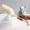 Cepillo de Baño Grande con Mango Largo, Bola de Baño, Cepillo de Baño para Baño, Cepillo Exfoliante de Baño, Cepillo para Espalda de Baño con Correa para Colgar