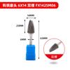Venta al por mayor de fábrica lima rotativa de carburo 6*14 cabeza de rectificado de acero de tungsteno mango de 6 mm ranura simple doble grabado cabeza de rectificado de metal