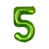 Globo Digital de Papel de Aluminio de 40 pulgadas Forma de Set de Cumpleaños Suministros de Decoración para Fiestas Globos con Números de Cumpleaños Venta al por Mayor