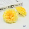 Flores de Cravo Simuladas Tamanho Grande 8,5cm Guirlanda Adorno de Cabeça Presilha de Cabelo Faixa de Cabelo Material para Chapéu de Formatura Flores Decorativas Feitas à Mão